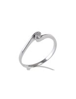 Ringe Gemoro Dame in Weißgold Diamante 0.04 Ct SS685BIA04 - SS685BIA04